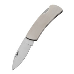 Knife tourist, hunting, tactical, military for survival and self-defense. Steel blade. An isolated...