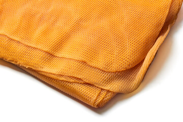 Close up of Rubber sheets or para rubber sheets isolated on a white background, Long rubber sheet...