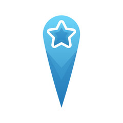 star location logo element design template icon