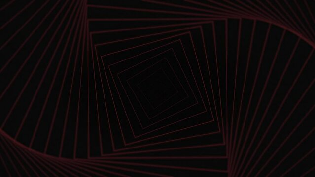 Dark red square beautiful Visual Loops background concept