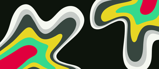 Abstract  wavy background  for design