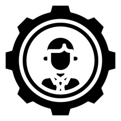 SETTINGS glyph icon,linear,,graphic,illustration