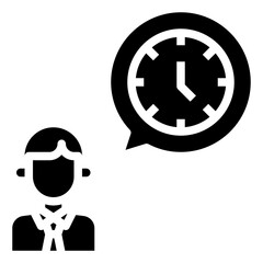 TIME glyph icon,linear,outline,graphic,illustration