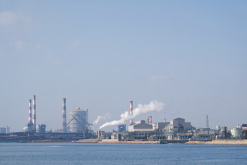 加古川の工業地帯