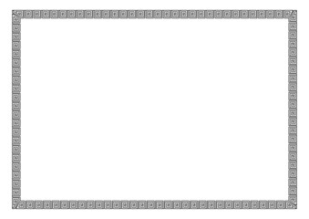 Frame border line page cover book vector vintage simple