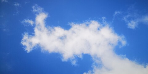 blue sky with clouds