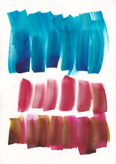 Abstract Background Watercolor Paintiing 