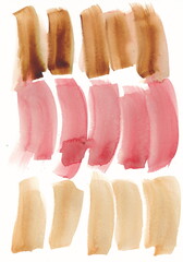 Abstract Background Watercolor Paintiing 