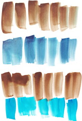 Abstract Background Watercolor Paintiing 