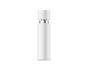 Cosmetic bottle with cap for liquid soap, gel, lotion, cream, shampoo, bath foam and other cosmetics, 3d render illustration.