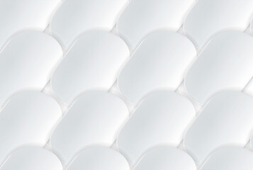 3d background shape white