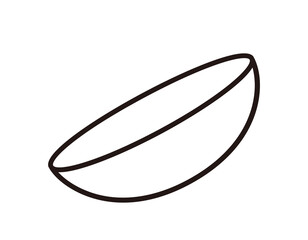 コンタクトレンズ　ベクターイラスト