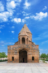 Fototapeta na wymiar Shoghakat Church, Vagharshapat, Armenia