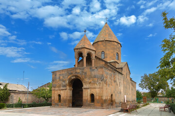 Fototapeta na wymiar Shoghakat Church, Vagharshapat, Armenia