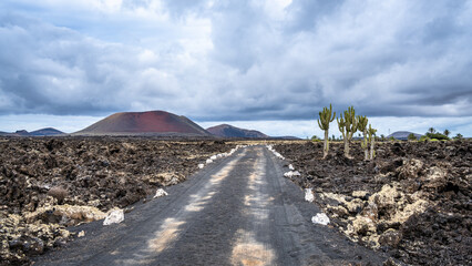 Montana colorada Lanzarote