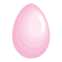 cute easter egg pink