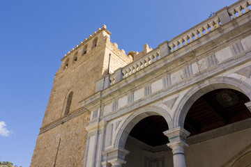 Fototapeta na wymiar Cathedral of Monreale, Sicily, Italy 