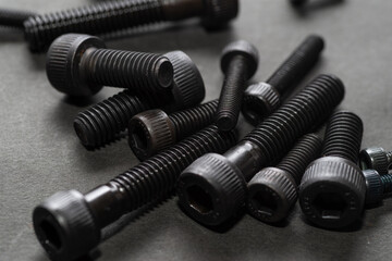 色々なサイズのボルト