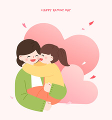 Family Month Family Illustration Collection
