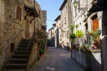 Vitorchiano, medieval village in Viterbo province