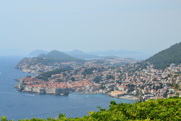 Fototapeta premium View of the old town of Dubrovnik, Croatia