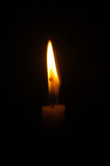 Candles of light in dense darkness
