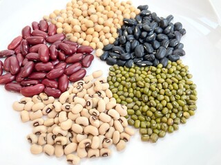 mixed grains mixed legumes mixed beans