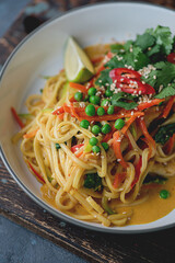 spaghetti with sauce