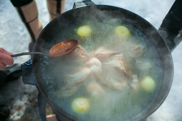 Kochen outdoor