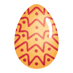 easter egg orange
