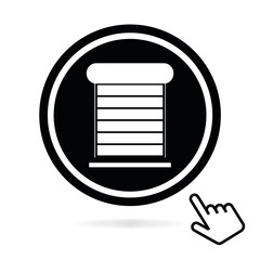 Logo volets roulants.