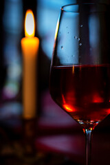 glass of wine