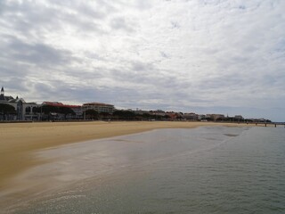 Europe, France, Nouvelle-Aquitaine region, Gironde department, Bassin d'Arcachon, Cities of Arcachon, the beach 