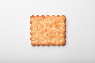Sesame cracker, cracker, cookie cracker on different backgrounds