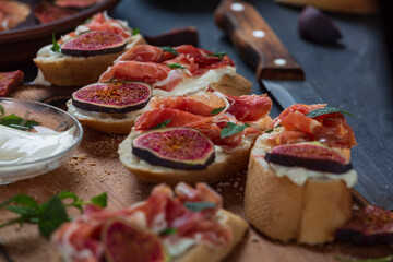 spanish appetizers with wine