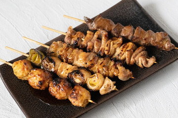 焼鳥たれ味の盛り合わせ