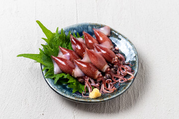 新鮮なホタルイカ