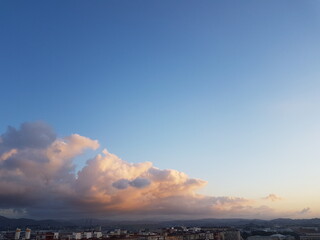 Buy sky with big clouds in Santander ( Spain )