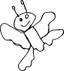 cartoon bee