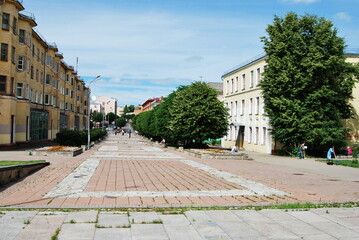 View of Marshal Zhukov Street in Smolensk