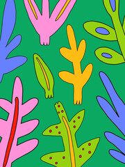 poster, flower, character, psychedelic, 1960s, 1970s, 60s, 70s, acid, banner, children, collage, cover, cut out, design, drawing, event, floral, frame, funky, geometric, graphic, groove, hand drawn, h