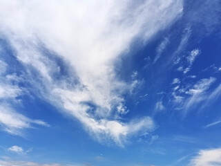 Obraz premium blue sky with clouds