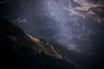 view in the mountains