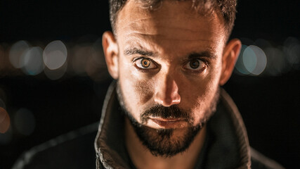 Look into my eyes and tell me you see the house of God