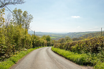 Fototapeta na wymiar Road in the countryside