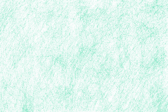 chaotic green splashes of paint on a white background