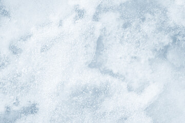 Ice background texture. Frozen water in various geometric abstract shapes. Seasonal natural effect....