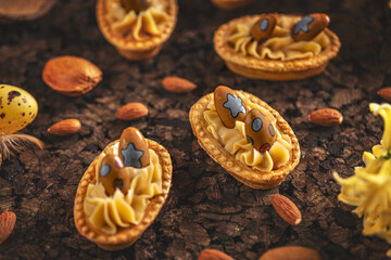 Sweet and delicious almond pastry