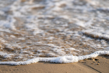 wave on the beach
