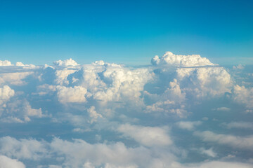 clouds over the mountains